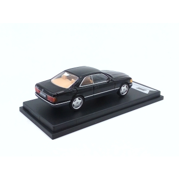 Mercedes 500 SEC (C126) black - skala 1:64 - Shadow